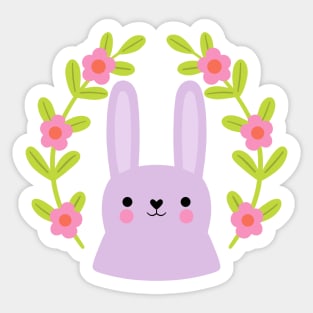 Cute Little Bunny Sticker